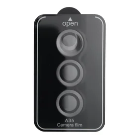 Kameras aizsargs 9H, paredzēts SAMSUNG A35, melns
