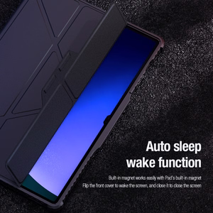 Nillkin Bumper Leather Case Pro чехол для Samsung Galaxy Tab S9+ - чёрный