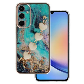 Viedtālruņa apvalks Trend Case Samsung Galaxy A15 4G/5G dizaina 6 zils