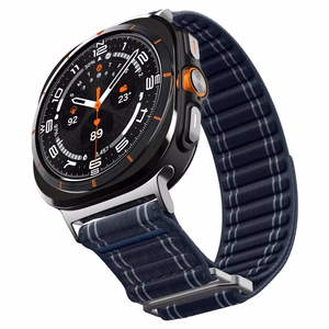 SPIGEN WBF0 siksniņa SAMSUNG GALAXY WATCH ULTRA 2024 / 2025 (47 MM) tumši zils