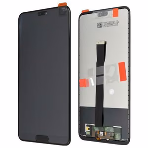 LCD ekrāns Huawei P20 ar skārienekrānu un sākuma pogu melns HQ