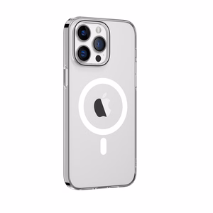 Comma viedtālruņa apvalks Hard Jacket Mag iPhone 15 Plus caurspīdīgs antibakteriāls