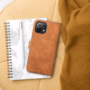TENDER grāmatas tipa viedtālruņa apvalks XIAOMI Redmi Note 10 / 10S brūns