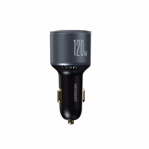 Automašīnas lādētājs Joyroom JR-CCN07, pelēks, 100W (2xPD / 1xQC3.0) + Type-C / Type-C 100 cm kabelis