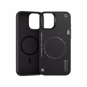 Benks Dynamic Minimālistiskais viedtālruņa apvalks Iphone 16 melns