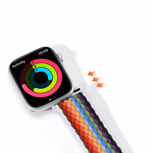 Siksniņa Dux Ducis Mixture II Series Apple Watch 42/44/45/49mm Pale Stripes