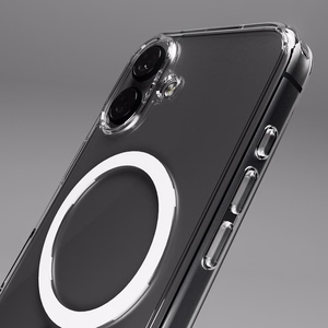 SBS Extreme Mag D3O Magnētiskais iPhone 16 Apvalks - Caurspīdīgs