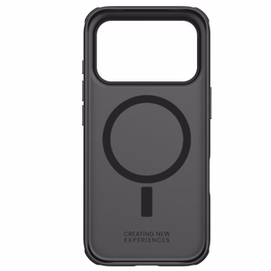 Nillkin Super Frosted Shield Pro Magnētiskais viedtālruņa apvalks saderīgs ar MagSafe iPhone 17 Pro - melns