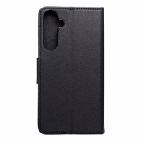 FANCY grāmatas tipa viedtālruņa apvalks SAMSUNG A35 melns