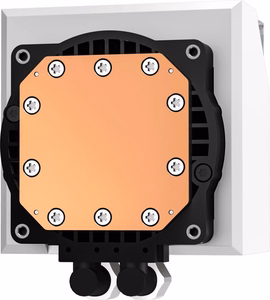 DeepCool LT520 WH procesora „viss vienā“ šķidruma dzesētājs 12 cm balts 1 gab.