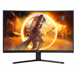 AOC G4 CQ32G4VE datora monitors 80 cm (31.5") 2560 x 1440 pikseļi Quad HD LCD melns, pelēks