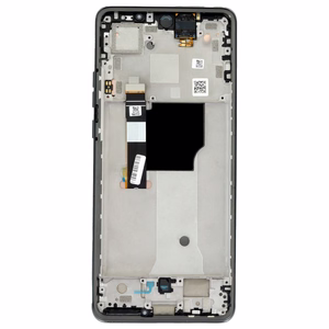 LCD + skārienekrāns Motorola Egde 40 Neo melns oriģināls