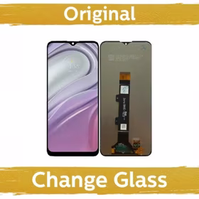 LCD Displejs Saderīgs ar Motorola G200 / XT2141-2 / Melns (Renewed: China)