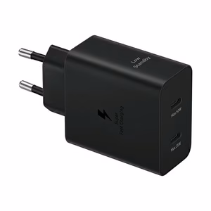 Samsung Power Adapter Duo EP-T5020XBEGEU сетевое зарядное устройство 2x USB-C 50W - чёрное