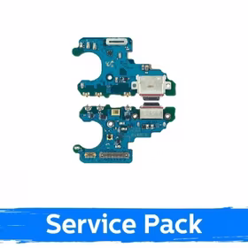 Uzlādes ports saderīgs ar Samsung N970 Note 10 ar elastīgo kabeli / Plata (Service Pack)