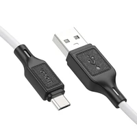 Kabelis USB-A uz Micro USB Hoco 2,4A 1 m X90 balts