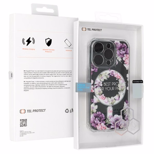 Tel Protect Ziedu Magnētiskais viedtālruņa apvalks Iphone 14 Pro dizains 6