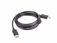 Lanberg CA-DPDP-10CC-0030-BK DisplayPort cable 3 m melns