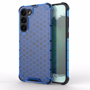 Honeycomb чехол для Samsung Galaxy S23+ бронированный гибридный чехол синий