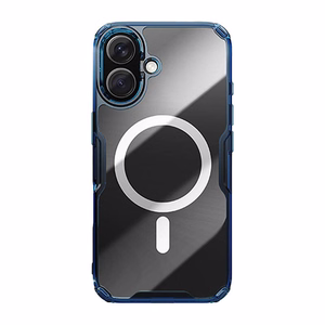 Nillkin Nature TPU Pro Magnētiskais viedtālruņa apvalks iPhone 16 Plus (zils)