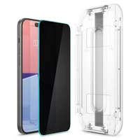 Spigen Glas.tR EZ Fit privātuma aizsargstikls iPhone 15 Plus
