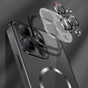 Wozinsky elektroapzeltīts MagSafe viedtālruņa apvalks Samsung Galaxy S24 FE - sudraba