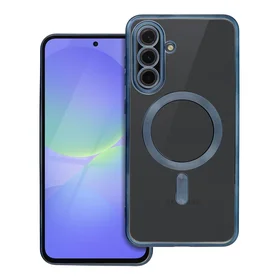 ELECTRO MAG COVER viedtālruņa apvalks saderīgs ar Magnētisko MagSafe SAMSUNG A36 titāna zila