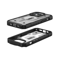 UAG Pathfinder MagSafe viedtālruņa apvalks iPhone 15 Pro - caurspīdīgs