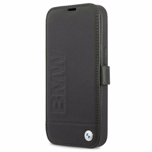 BMW Signature viedtālruņa apvalks iPhone 13 mini – melns