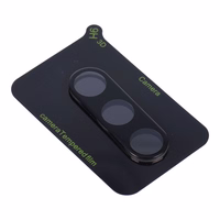 5D pilnas līmes kameras aizsargstikls - Samsung Galaxy S24 melns