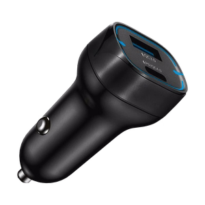 38 W automašīnas lādētājs ar Power Delivery un Quick Charge