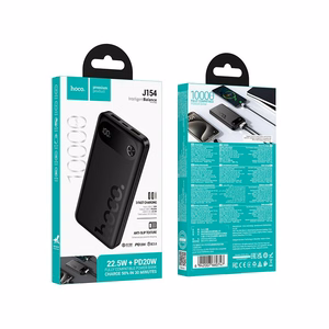 Внешний аккумулятор Hoco J154 10000mAh QC PD 22.5W чёрный