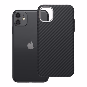Ar MagSafe saderīgs K-Look maciņš iPhone 11, melns