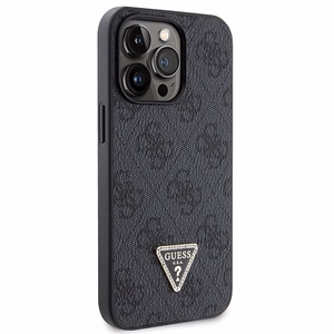Guess GUHCP13LP4TDSCPK чехол для iPhone 13 Pro / 13 - чёрный Crossbody 4G Metal Logo