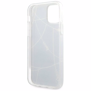 Guess GUHCP12SPCUCHBK iPhone 12 mini 5.4" чёрный/чёрный жёсткий чехол Gold Chain Collection