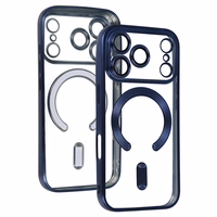 Metālisks Magsafe maciņš iPhone 17 Pro Max zils