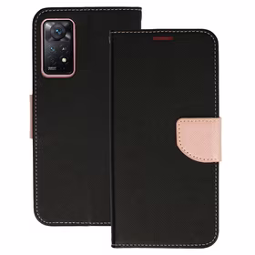 Stilīgs viedtālruņa apvalks Xiaomi Redmi Note 11 5G/Note 11S 5G/Poco M4 Pro 5G melna-zeltaina