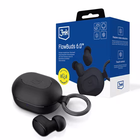 TWS 3mk FlowBuds 6.0 Wireless Headphones - Black
