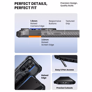 Supcase iBlason ArmorBox Clip Mag MagSafe Maciņš for Samsung Galaxy S26 Ultra - melns