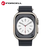 FORCELL F-DESIGN FA12 siksniņa APPLE Watch 38 / 40 / 41 mm melns
