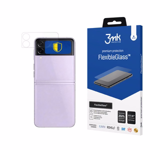 3mk FlexibleGlass – tālruņa ekrāna aizsargs modelim Samsung Galaxy Z Flip 3 5G (Front)
