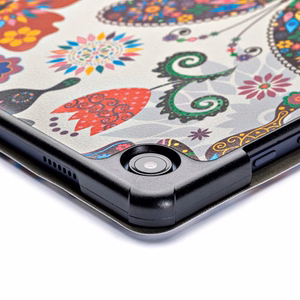 Korpuss Reach Smart Leather Samsung X110/X115 Tab A9 8.7/X130/X135 Tab A11 8.7 butterfly