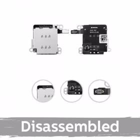 SIM Card Socket / Contacts Saderīgs ar Apple iPhone XR / 100% Original (used)