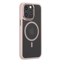 Viedtālruņa apvalks Comma Joy Elegant Mag iPhone 15 Plus rozā