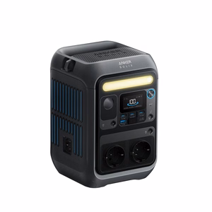 Anker SOLIX C300X pārnēsājama elektrostacija, litija dzelzs fosfāta (LiFePO4) akumulators, 90000 mAh