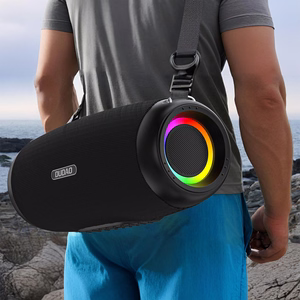 Dudao Y21Pro Bezvadu Skaļrunis with RGB Backlight Bluetooth 5.3 - melns