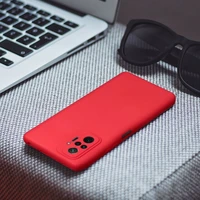 Mīksts viedtālruņa apvalks XIAOMI Redmi Note 14 4G (GLOBAL - 164,84mm x 78,15mm x 8,16mm) sarkans