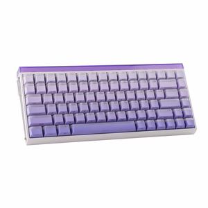 HERO84 HE White+Purple+Gradient+LIGHT JadeKing RGB AULA gasket tastatūra