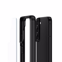 Crong Hybrid Clear Cover - maciņš Samsung Galaxy S22+ (melns)