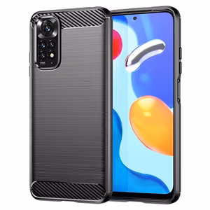 Carbon Case for Xiaomi Redmi Note 11/Note 11S black